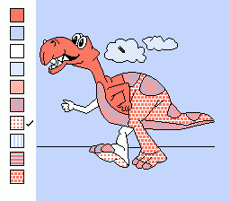 Color A Dinosaur