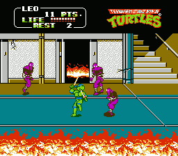 Teenage Mutant Ninja Turtles II - The Arcade Game